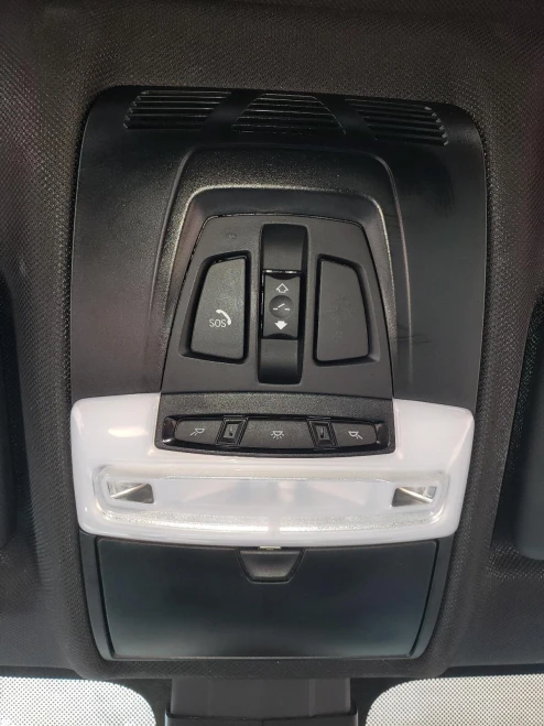 2015-2019 BMW X6 Black Used Overhead Console