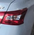 2016-2019 Nissan Sentra RH Passenger Quarter Panel Mounted Tail Light Lamp OEM used OEM tail light assembly