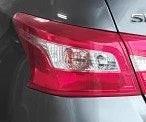 2016-2019 Nissan Sentra LH Driver Quarter Panel Mounted Tail Light Lamp OEM used OEM tail light assembly