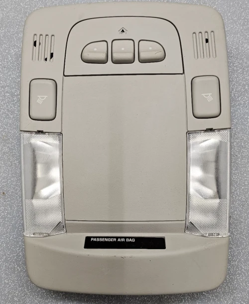 2006-2011 Buick Lucerne Front Gray Used Overhead Console