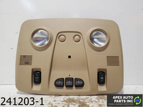 2007-2012 Buick Enclave Sunroof Used OEM Overhead Console