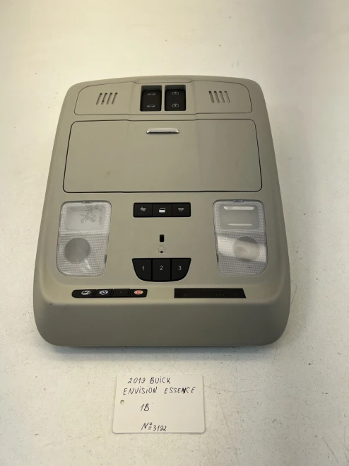 2019 Buick Envision Front Used OEM Overhead Console