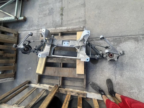 1999-2004 C5 Corvette Oem Rear Subframe Cradle Control Arm Mono Leaf Set 99-04 used OEM control arm