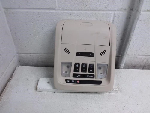 Buick Enclave Beige Used OEM Overhead Console