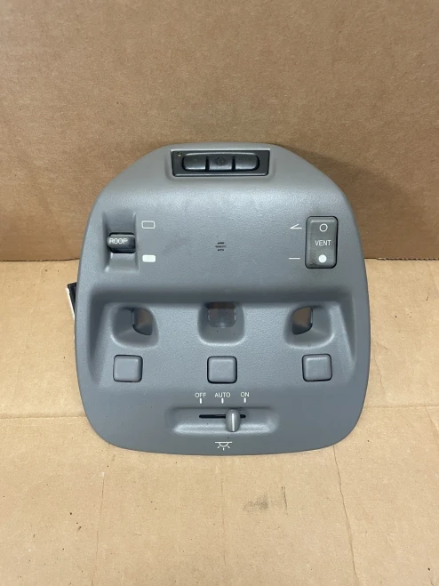 1998-2004 Cadillac Seville Gray Used OEM Overhead Console