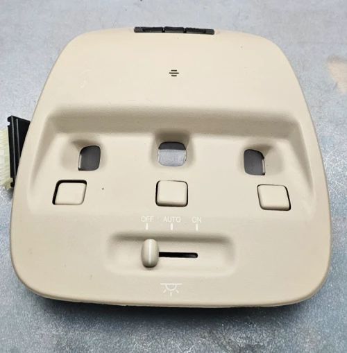 1998-2004 Cadillac Seville Tan Used OEM Overhead Console