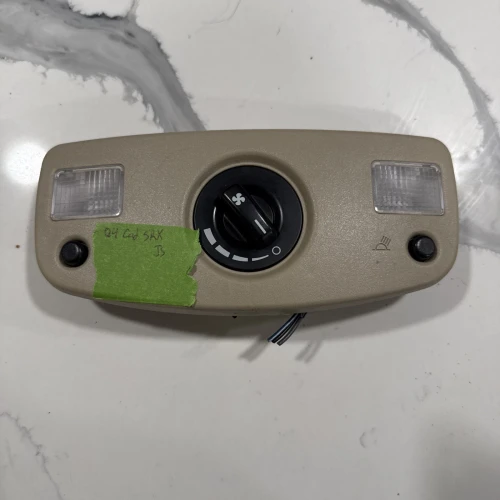 2008 Cadillac SRX Rear Tan Used Overhead Console