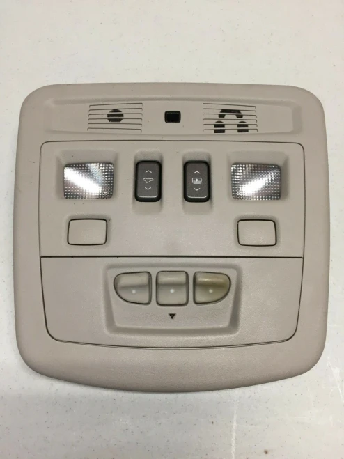 2009-2014 Cadillac CTS Sunroof Grey Used OEM Overhead Console