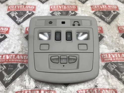 2009-2014 Cadillac CTS Sunroof Homelink Gray Used OEM Overhead Console