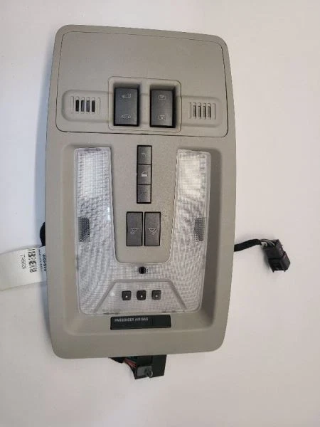 2010-2011 Cadillac SRX Gray Used OEM Overhead Console