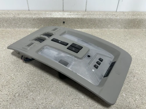 2010-2011 Cadillac SRX Sunroof Gray Used OEM Overhead Console