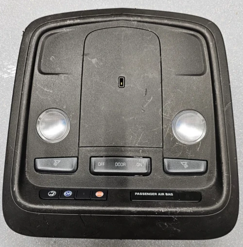 2013-2018 Cadillac ATS Homelink Black Used Overhead Console