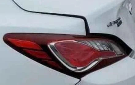 2013-2016 Hyundai Genesis Coupe Driver LH Quarter Mounted Tail Light Lamp OEM used OEM tail light assembly