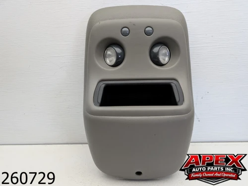 1999 Chevrolet Silverado 5.3L Gray Used OEM Overhead Console