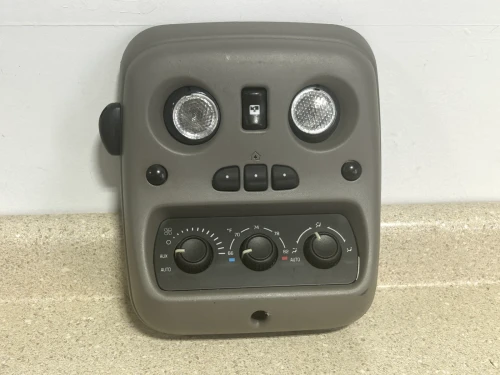 1999-2002 Chevrolet Suburban Rear With Climate Controls Gray Used Overhead Console