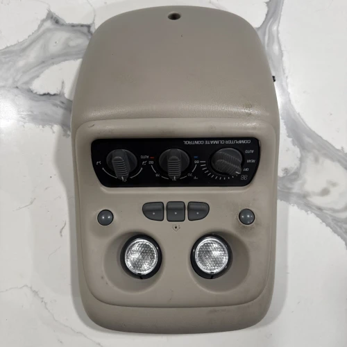 2000-2002 Chevrolet / GMC Tahoe / Suburban / Yukon / Sierra Homelink With Climate Controls Used Overhead Console