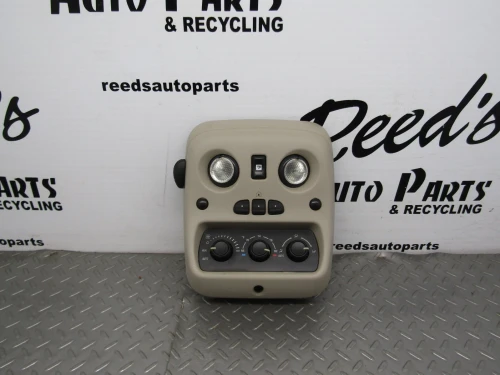 2000-2006 Chevrolet / GMC Silverado / Tahoe / Yukon Homelink Tan Used Overhead Console