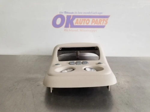 2002 Chevrolet Tahoe Front Beige Used Overhead Console