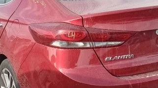 2017 Hyundai Elantra Driver Side Tail Light Assembly Quarter Mount OEM used OEM tail light assembly
