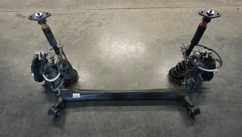 2017-2019 KIA SOUL 1.6L GAS FWD REAR AXLE SUBFRAME SHOCK BRAKE CALIPER 16K OEM used OEM rear subframe and crossmember