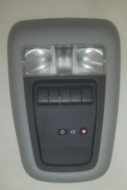 2005-2009 Chevrolet Uplander Gray Used OEM Overhead Console 15217282
