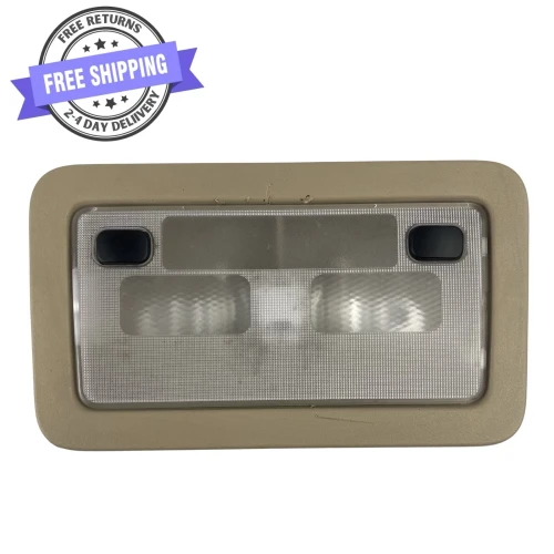 2007-2013 Chevrolet Silverado / Tahoe Tan Beige Used OEM Overhead Console