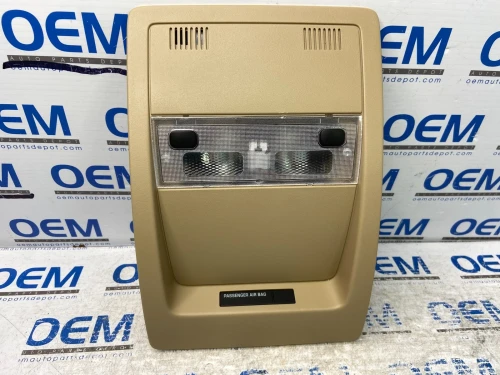 2007-2013 Chevrolet Tahoe / Silverado Tan Used OEM Overhead Console