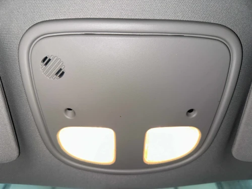 2008-2012 Chevrolet Malibu Front Without Sunroof Gray Used Overhead Console 25871867