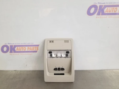 2009 Chevrolet Silverado Front Beige Used Overhead Console 25819664
