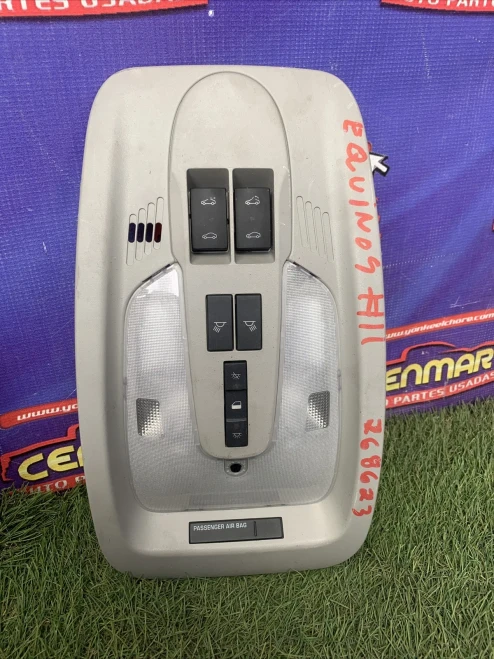 2010-2011 Chevrolet Equinox Gray Grey Used OEM Overhead Console 20900984