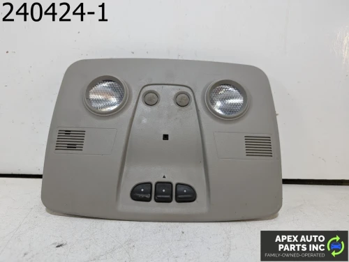 2011 Chevrolet Traverse 3.6L Grey Used OEM Overhead Console