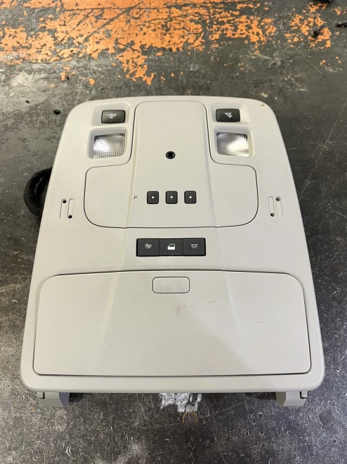 2013 Chevrolet Malibu Grey Gray Used Overhead Console