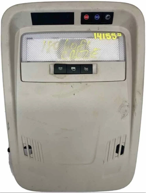 2016, 2019 Chevrolet Cruze Gray Used OEM Overhead Console 13489211