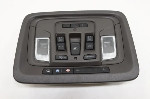 2019-2022 Chevrolet Silverado Brown Used OEM Overhead Console