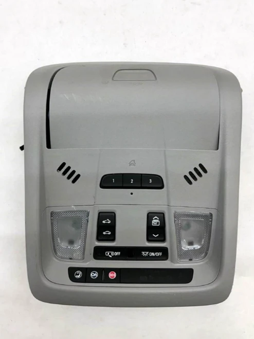 2020-2024 Chevrolet Equinox Sunroof Gray Used OEM Overhead Console