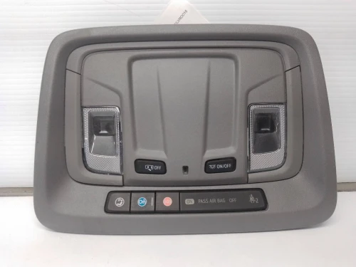2022 Chevrolet / Ram Silverado / 1500 Front Gray Used Overhead Console