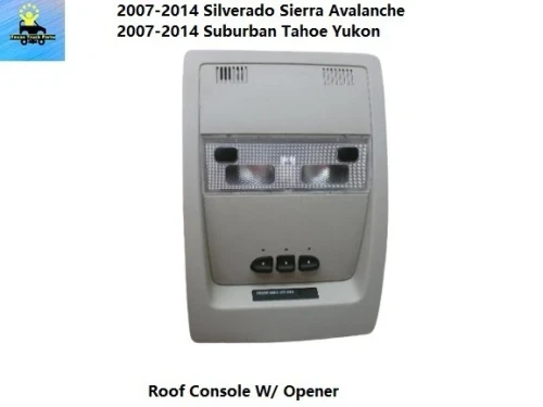 Chevrolet / Cadillac / GMC Silverado / Escalade / Tahoe / Yukon Used Overhead Console 25848630