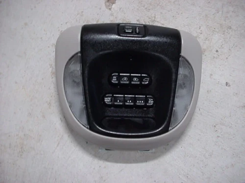 2001-2007 Chrysler / Dodge Town & Country / Caravan Homelink With Compass Used Overhead Console