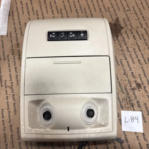 2011 Chrysler Town & Country Beige Tan Used Overhead Console