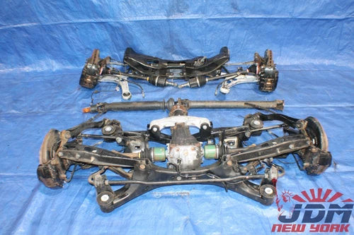 JDM Subaru Impreza Wrx STI V10 Oem RHD Subframe Brembo Axles (DIFF. 3.900) ej207 used OEM rear subframe and crossmember