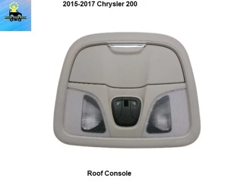 Chrysler 200 Beige Used Overhead Console