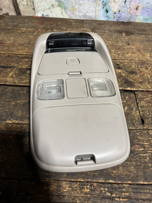1999-2002 Dodge Ram With Display Sunglasses Storage Used Overhead Console