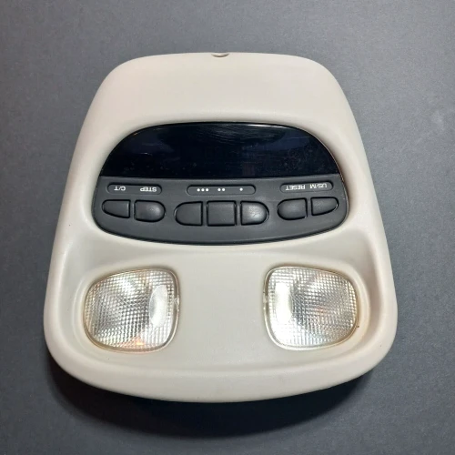 2005-2007 Dodge Dakota With Display Tan Gray Used Overhead Console