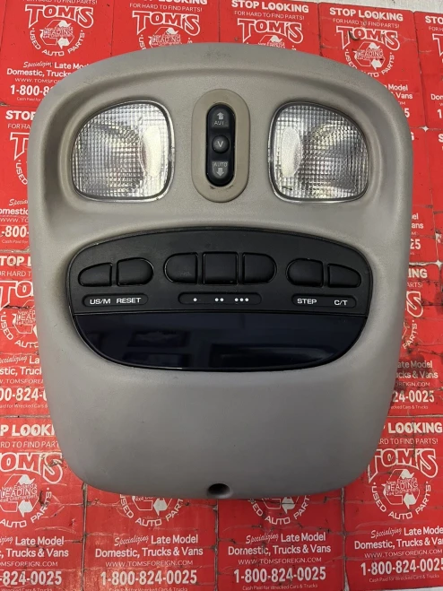 2006 Dodge Ram Sunroof Used Overhead Console