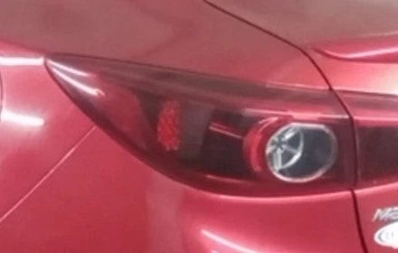 2014 14 Mazda 3 Driver LH Quarter Mounted Tail Lamp Light OEM used OEM tail light assembly