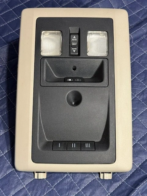 2009-2012 Dodge Ram Rear Sunroof Homelink Used Overhead Console