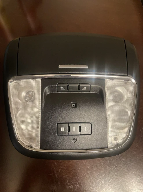 2011-2014 Dodge / Chrysler Charger / 300 Without Sunroof Black Used OEM Overhead Console