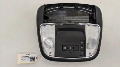 2015-2020 Dodge Charger Front Black Used Overhead Console