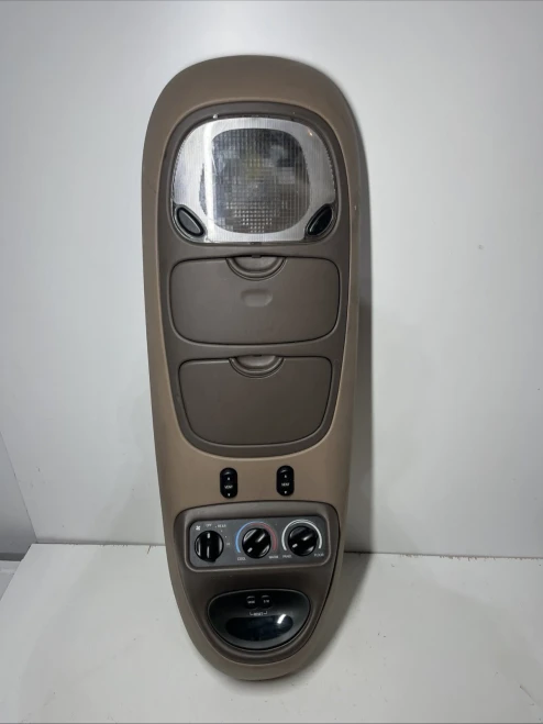 1997-2003 Ford Excursion / Expedition Beige Brown Used Overhead Console