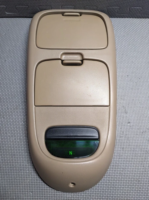1997-2003 Ford F-150 With Compass Beige Tan Used Overhead Console